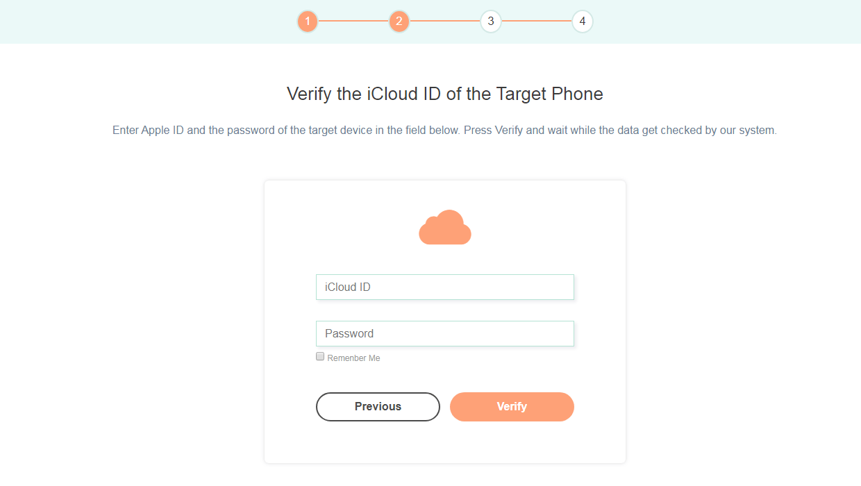 clickfree-verify-icloud-id-guide Spy iPhone