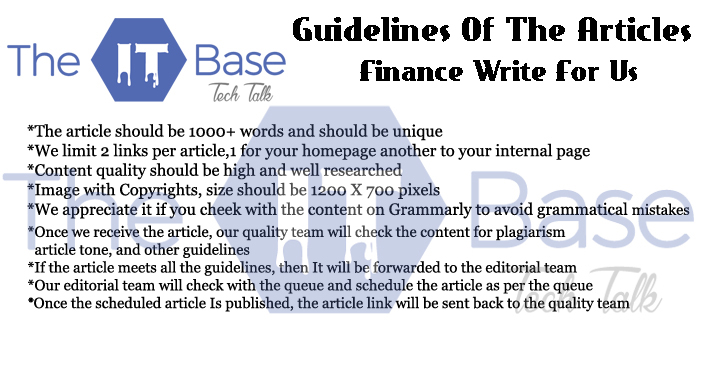 Finance Write For Us