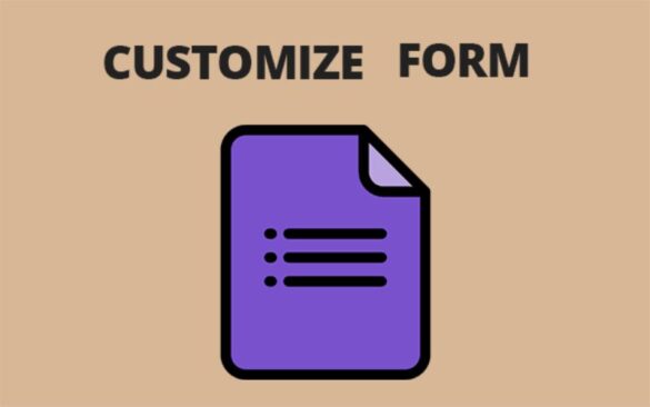 customize forms