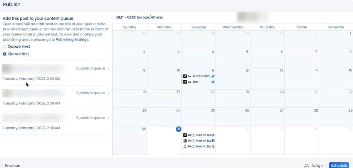 auto-publish schedule Instagram Carousel