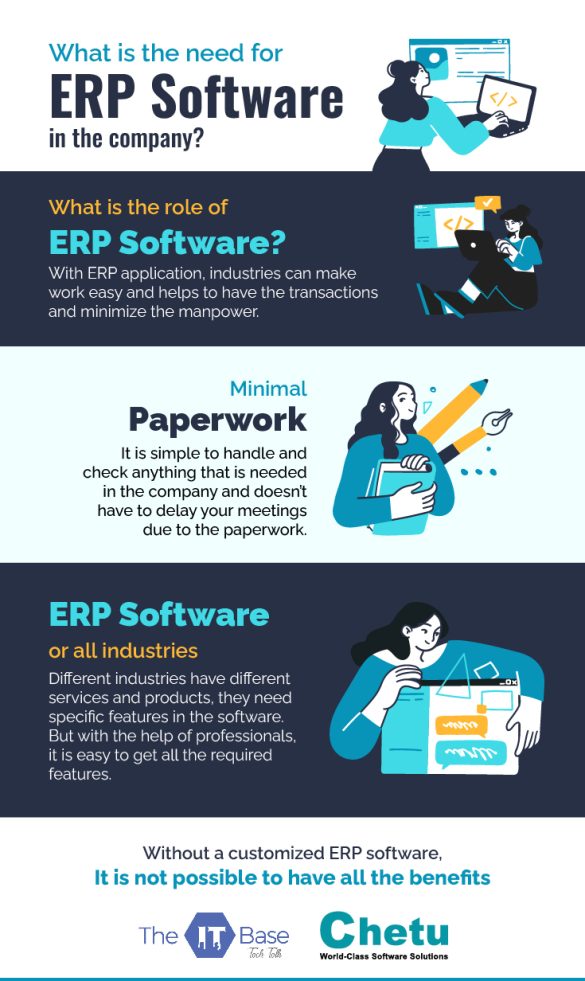 What is the need for ERP software in the company? - The IT Base