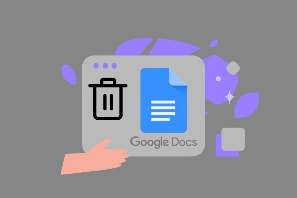 how to delete a page in google docs