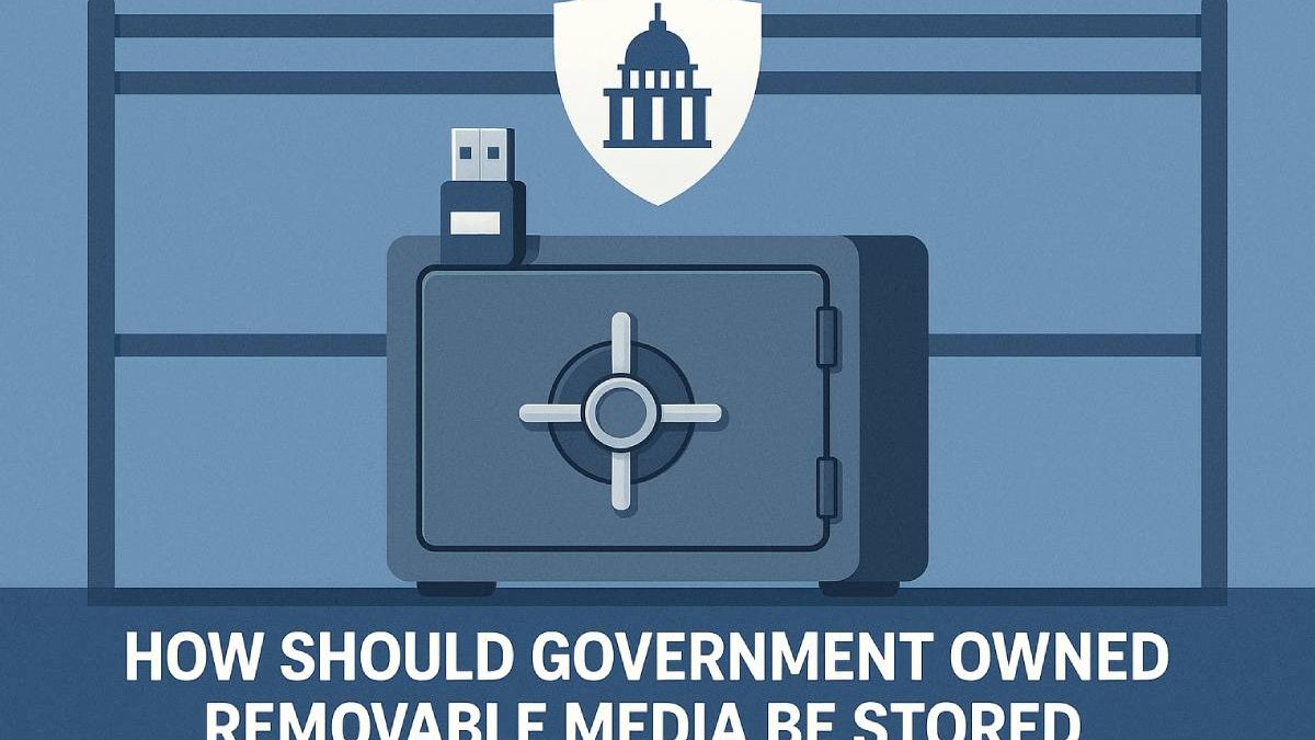How Should Government Owned Removable Media Be Stored: Your Complete Security Guide