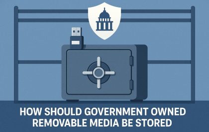 How Should Government Owned Removable Media Be Stored