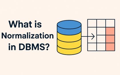 what is normalization in dbms