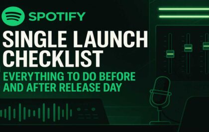 Spotify Single Launch Checklist