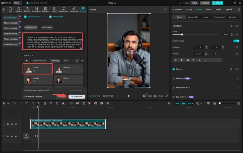 create your full digital cast