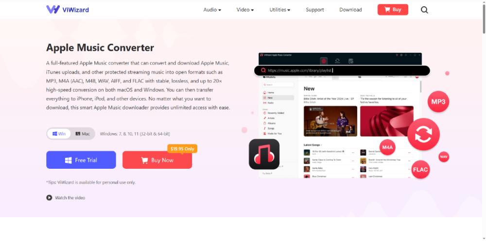 Why Choose ViWizard Apple Music Converter
