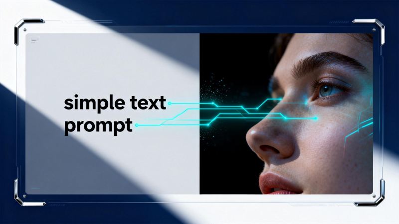 simple text prompt