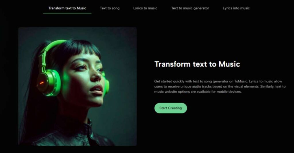 transform text to music