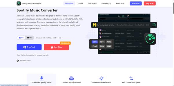 viwizard spotify music converte