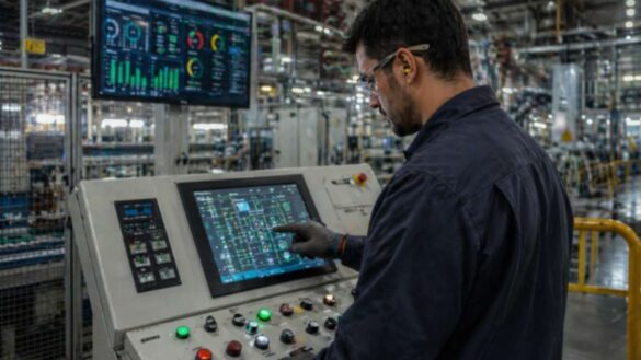 human-centered industrial interface design improving operator efficiency in manufacturing