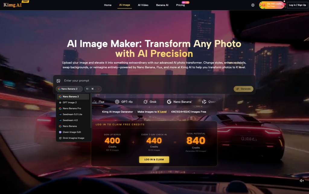 ai image maker kimg ai