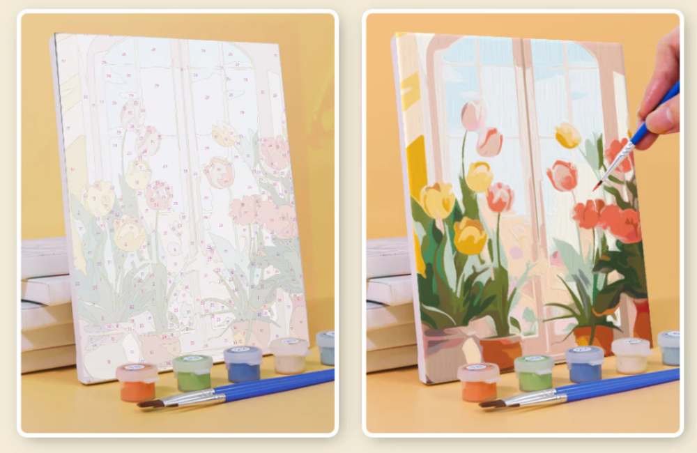experience completion and motivation through finished artwork