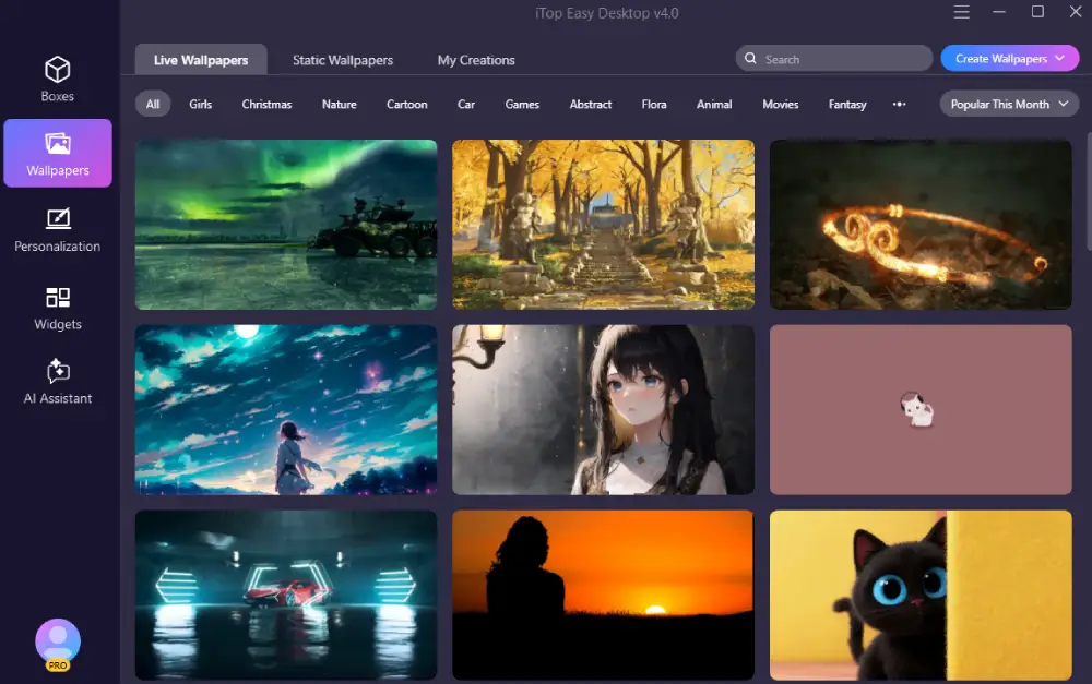 live wallpapers