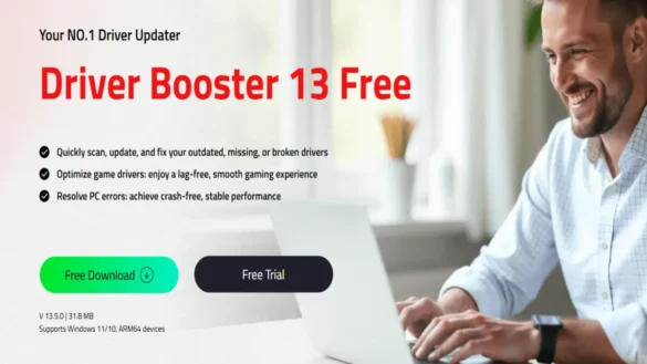 my sluggish pc finally started running like new after using driver booster