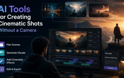 ai tools for creating cinematic shots without a camera