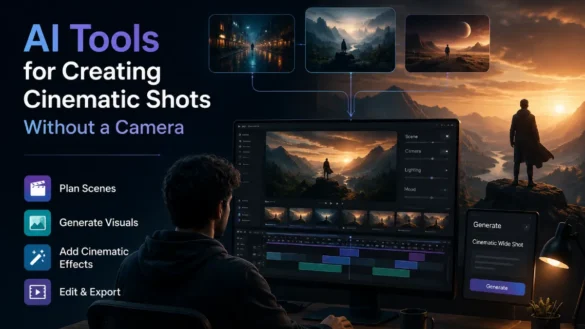 ai tools for creating cinematic shots without a camera