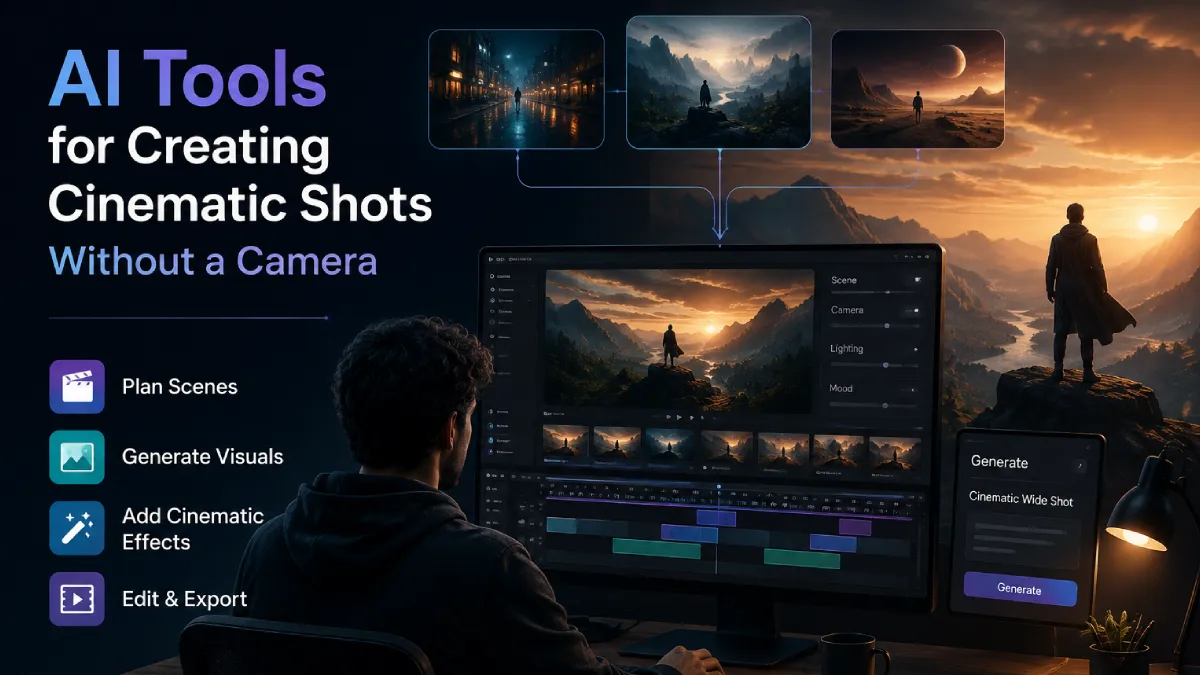 AI Tools for Creating Cinematic Shots Without a Camera