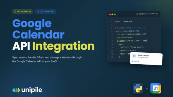 google calendar api integration_ events, sync, and oauth
