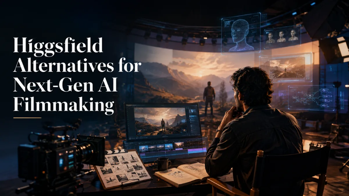 Higgsfield Alternatives for Next-Gen AI Filmmaking