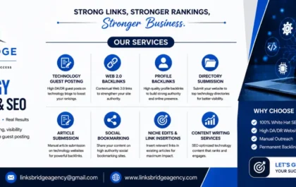 links bridge agency technology guest posts and seo