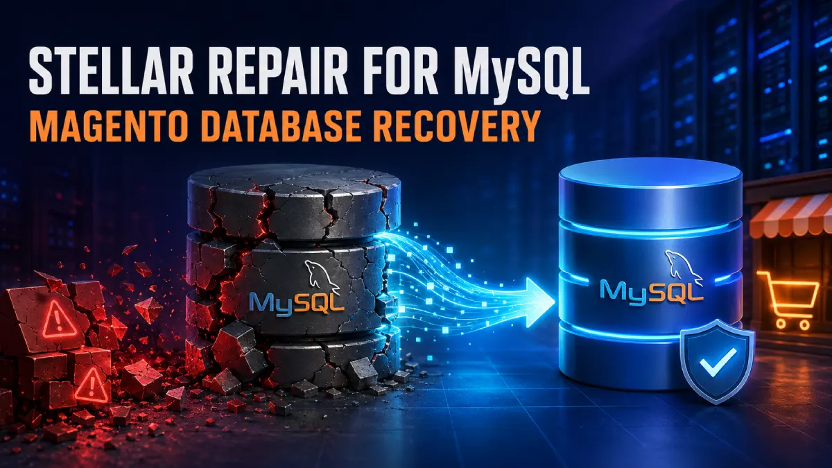 Stellar Repair for MySQL Review: Recovering a Corrupted Magento MySQL Database When Backups and Force Recovery Fall Short